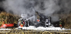 Galerie Einsatz 43 B3 - Brand Landwirtsch. Maschine