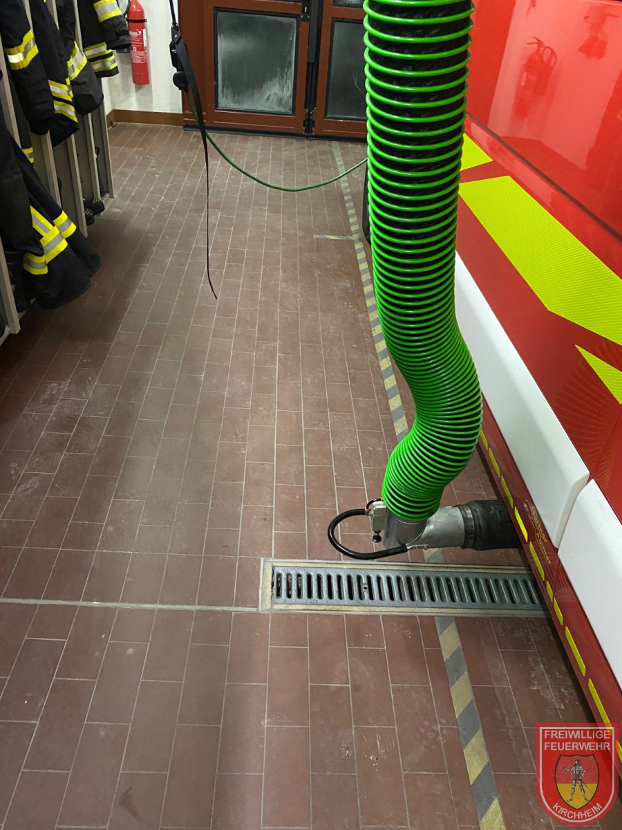 Neue Absauganlage im Feuerwehrhaus